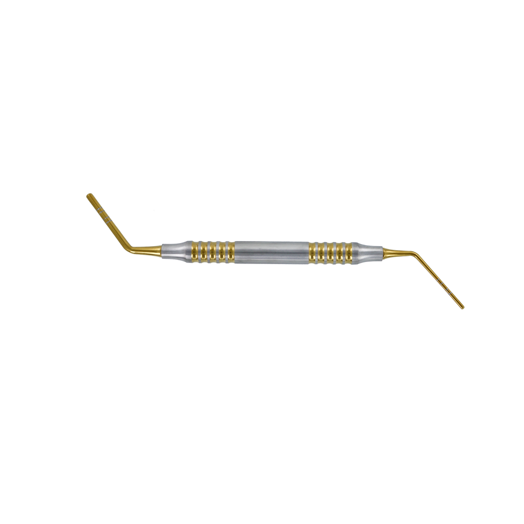 Implant Bone Depth Gauges Measurement Instruments - Gold Titanium