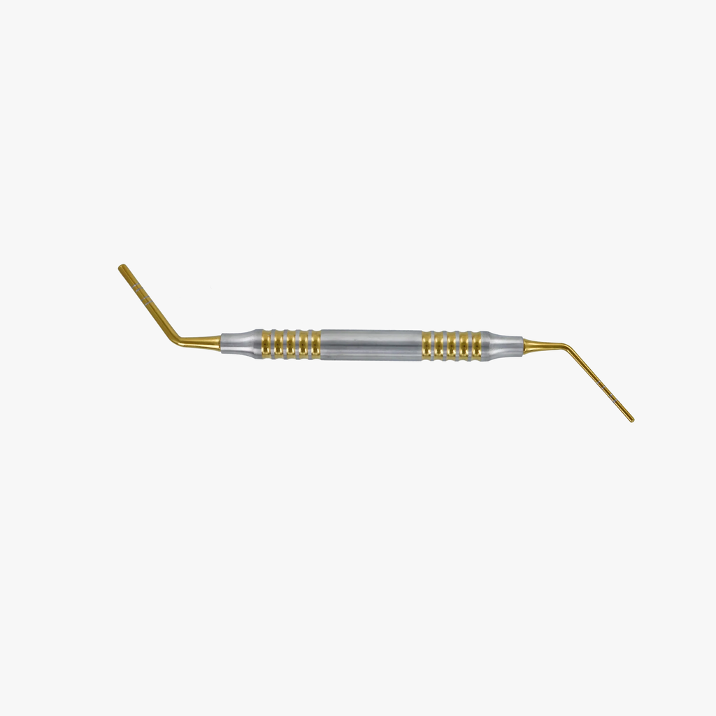 Implant Bone Depth Gauges Measurement Instruments - Gold Titanium