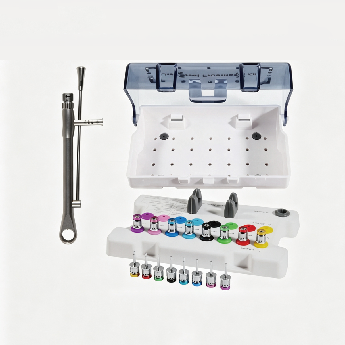 Universal Dental Implant Prosthetic Driver Kit with Torque Wrench